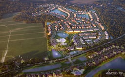 Aerial View of Community