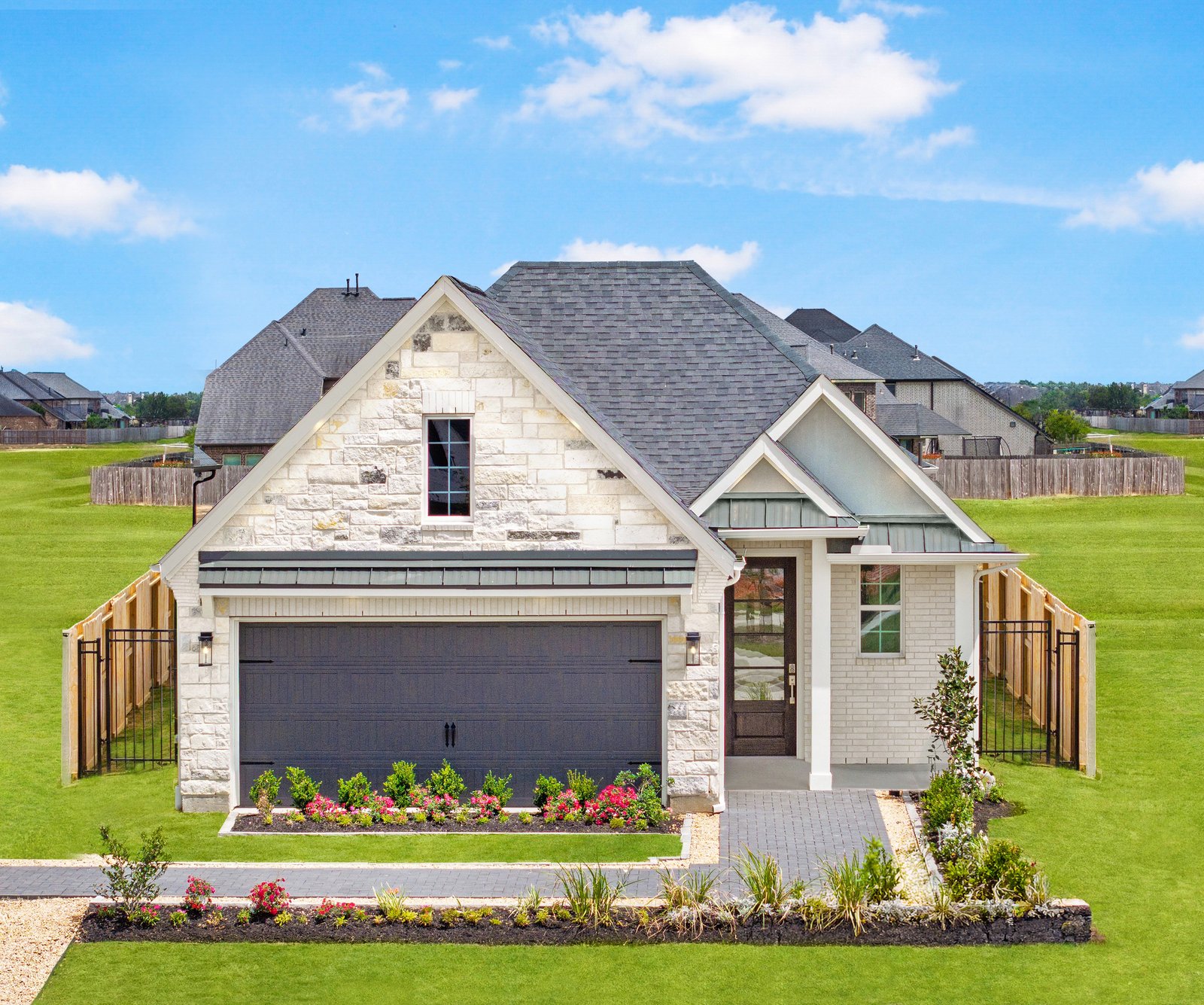 Cambridge French Country Elevation