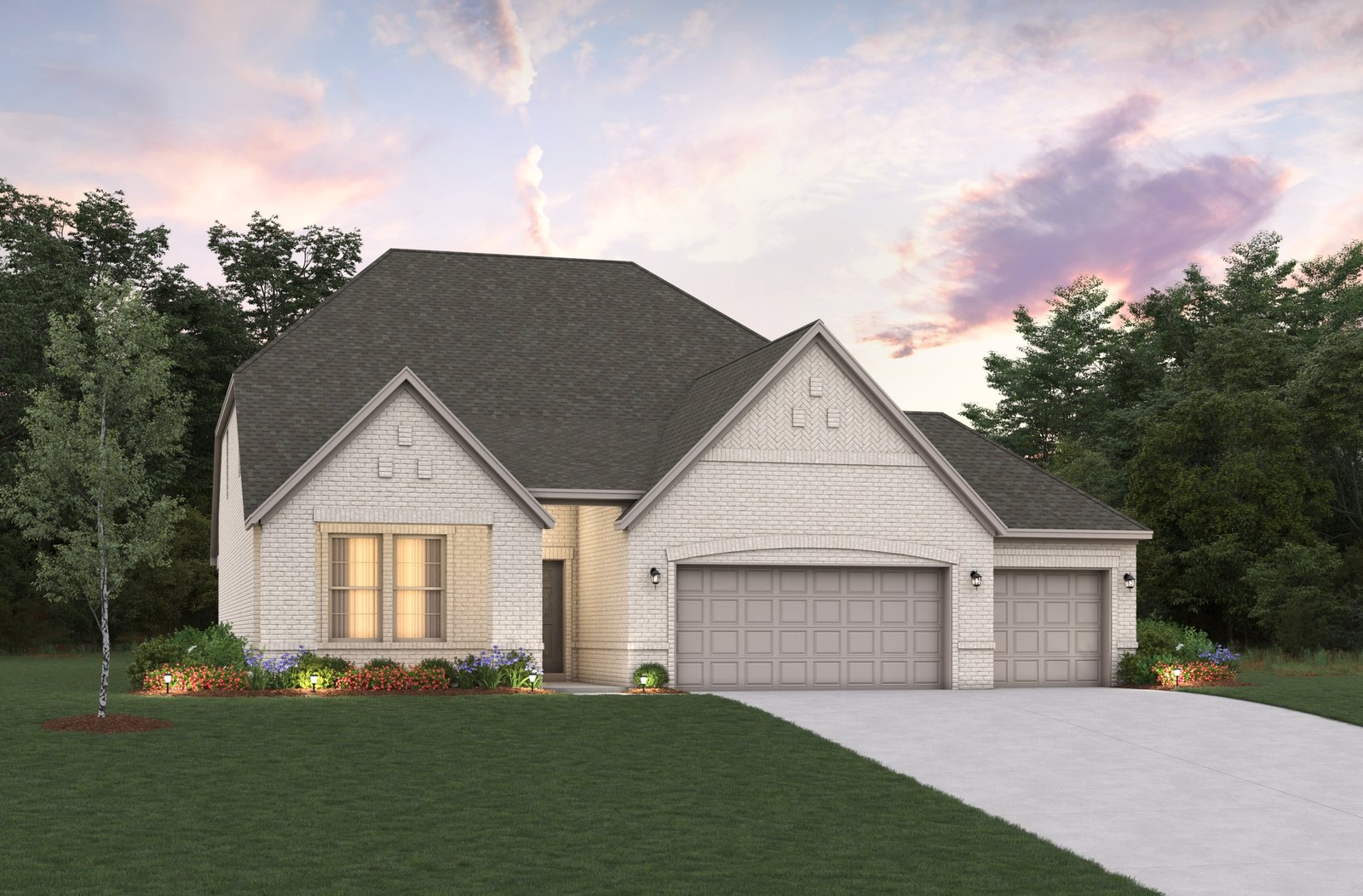 exterior of home with brick