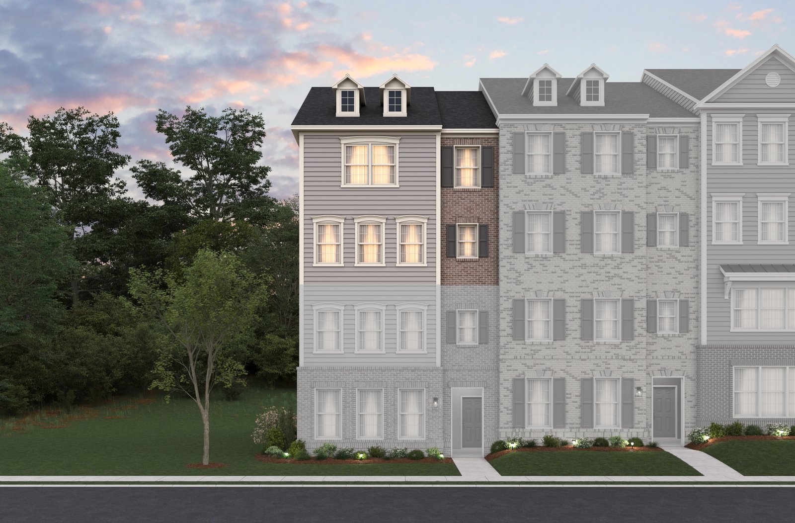 2-level condo exterior