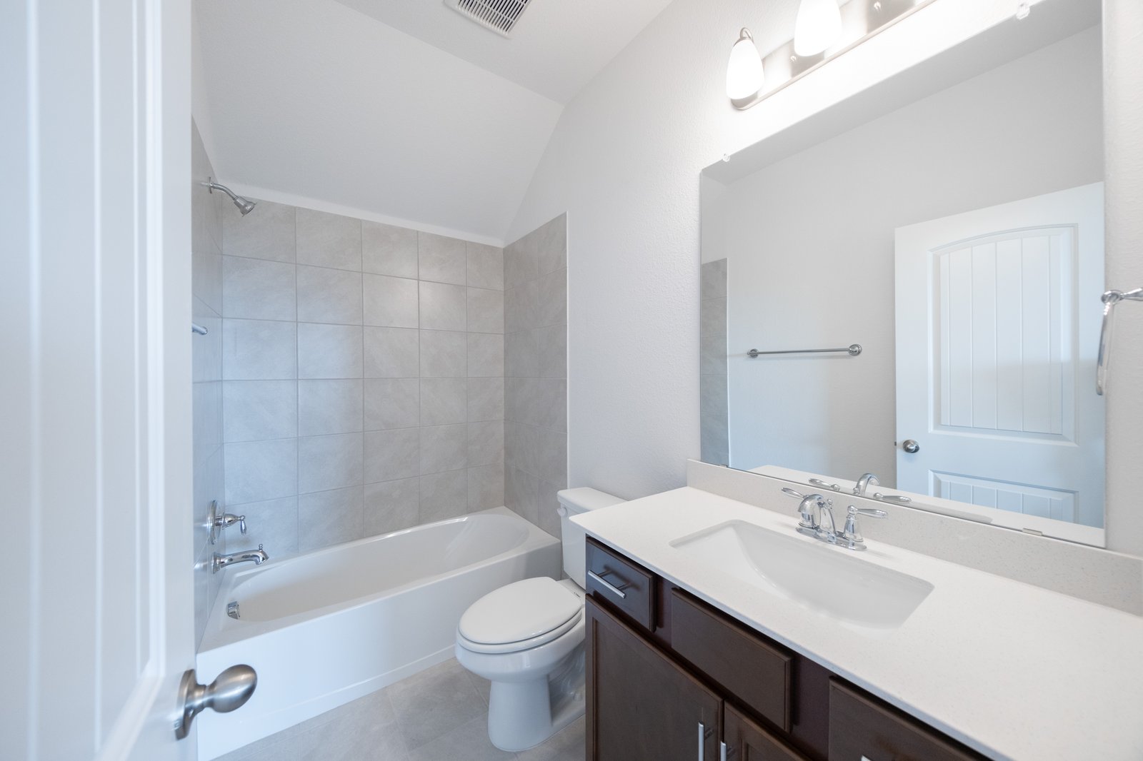 guest bathroom with soaking tub
