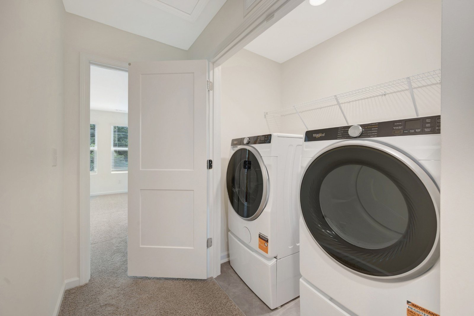 laundry area with a washer and dryer