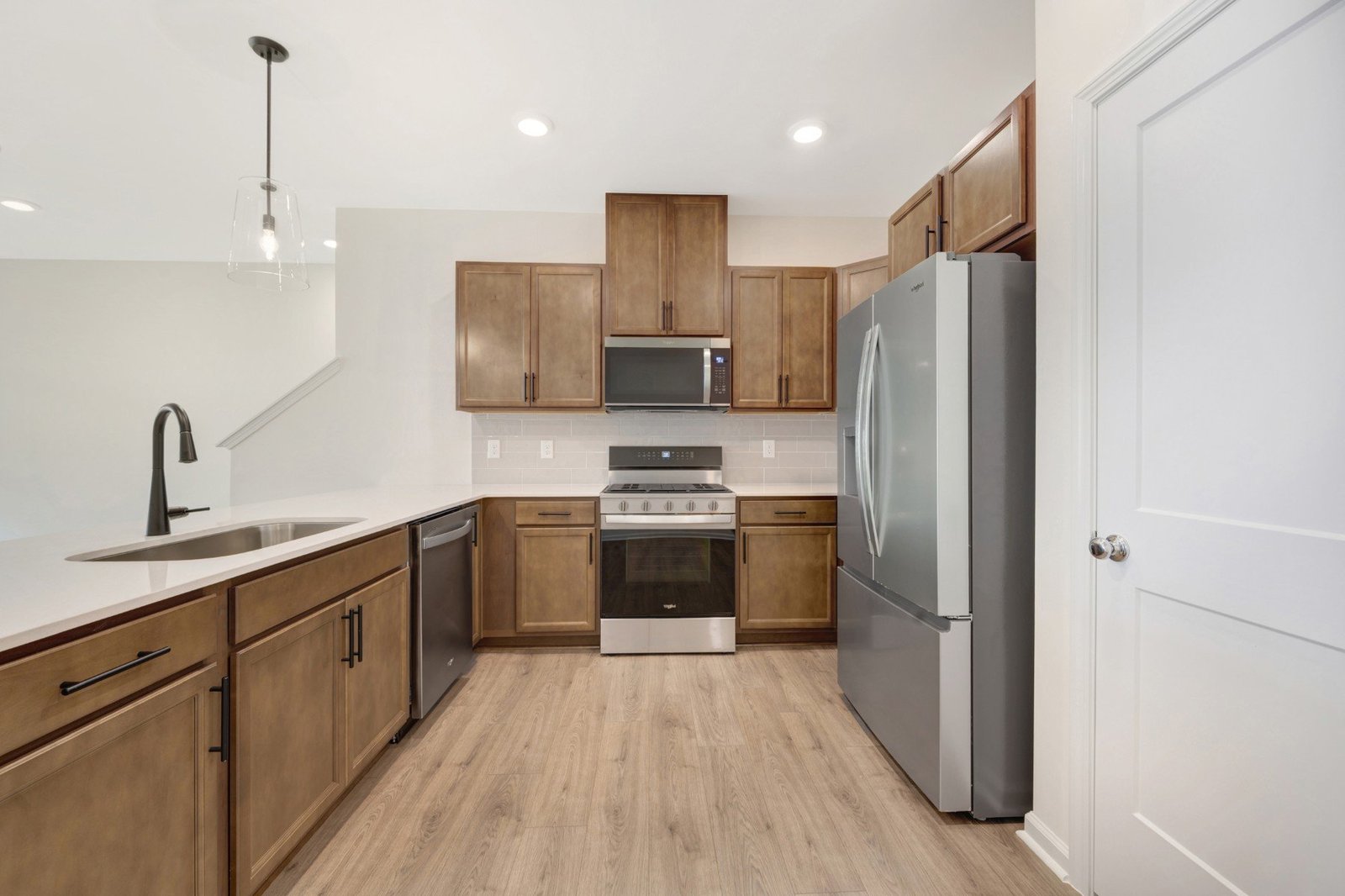 kitchen with stainless steel appliances