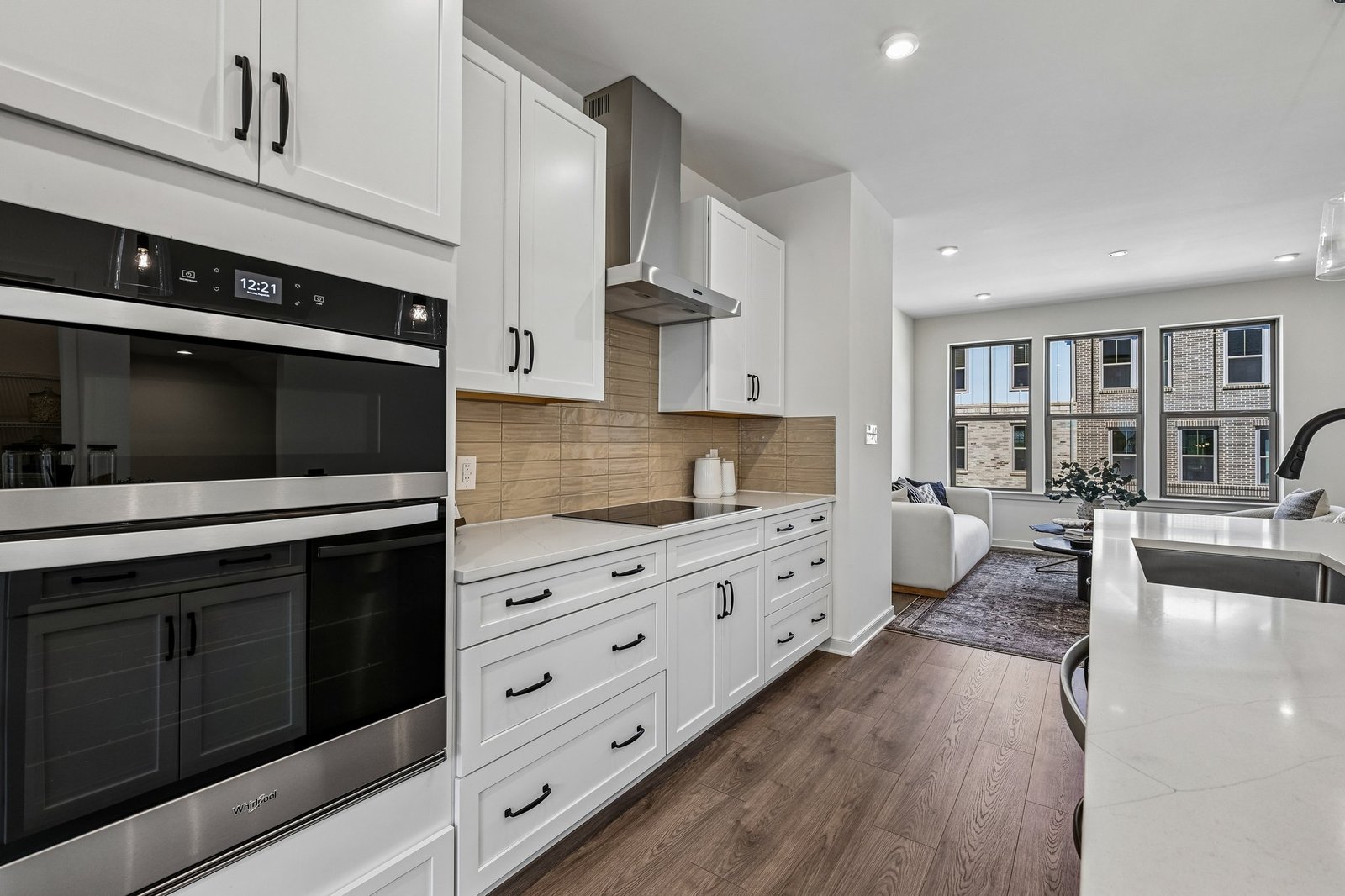 kitchen with stainless steel appliances