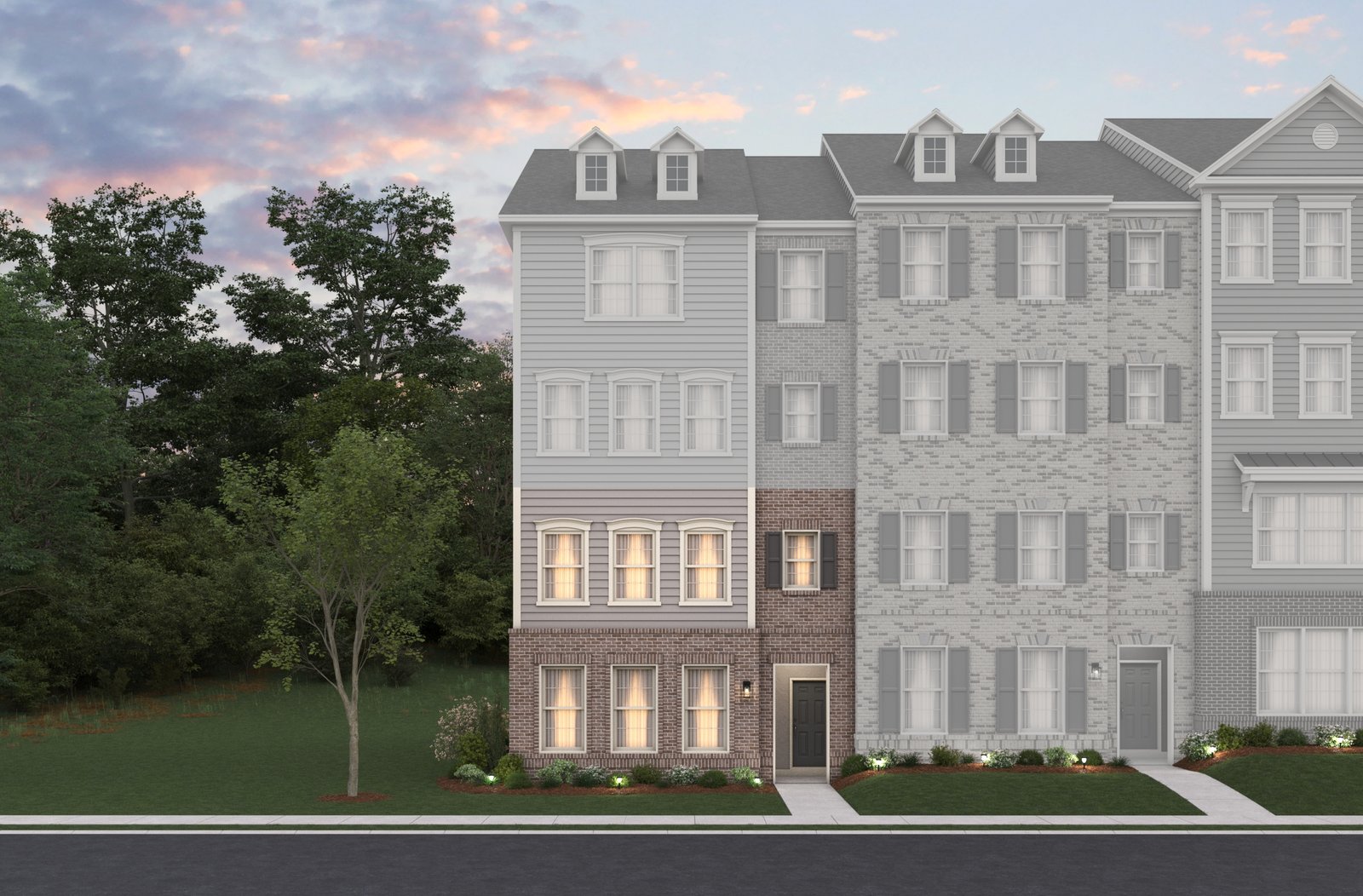 2-level condo exterior