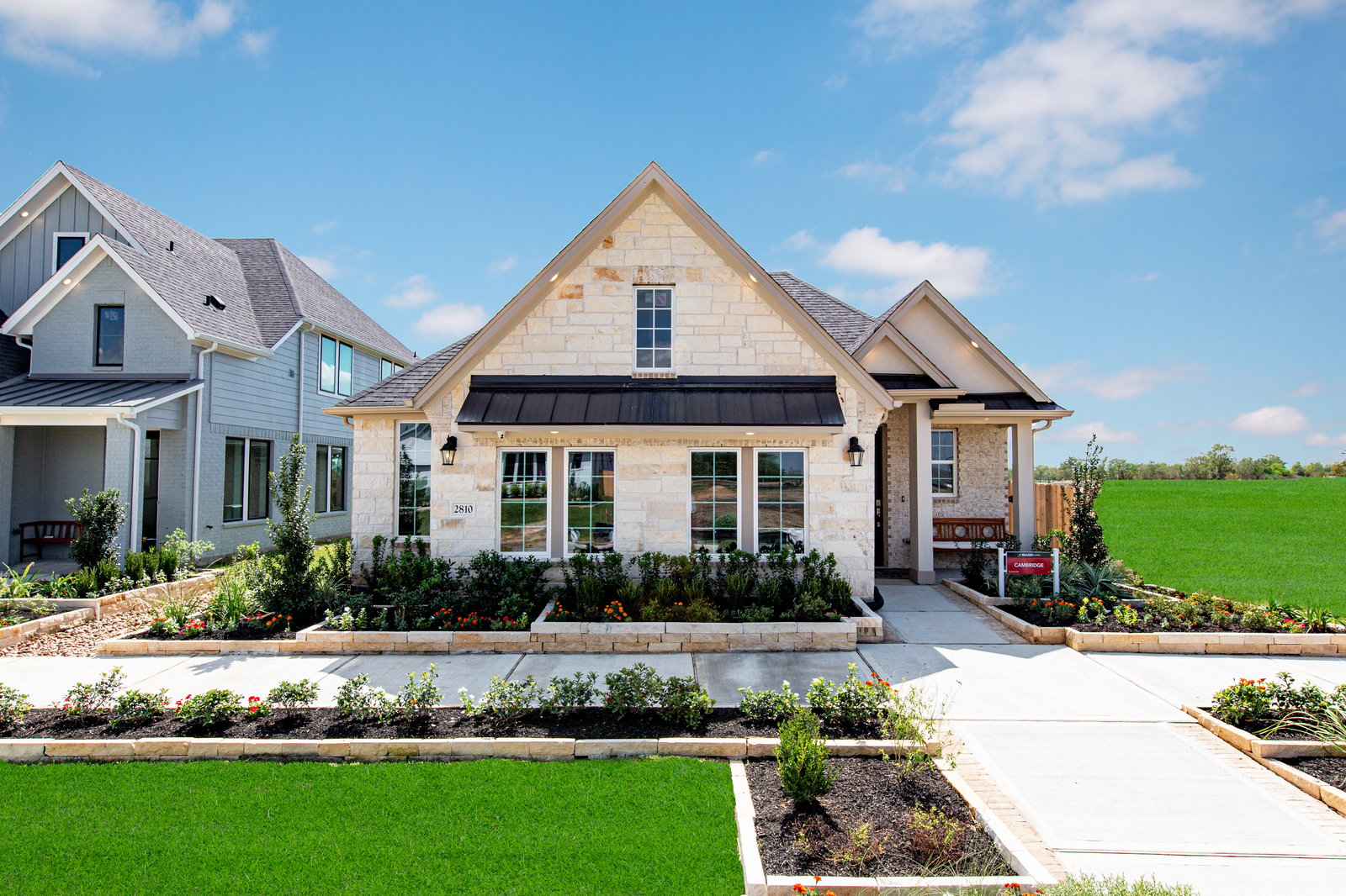 Cambridge French Country Elevation