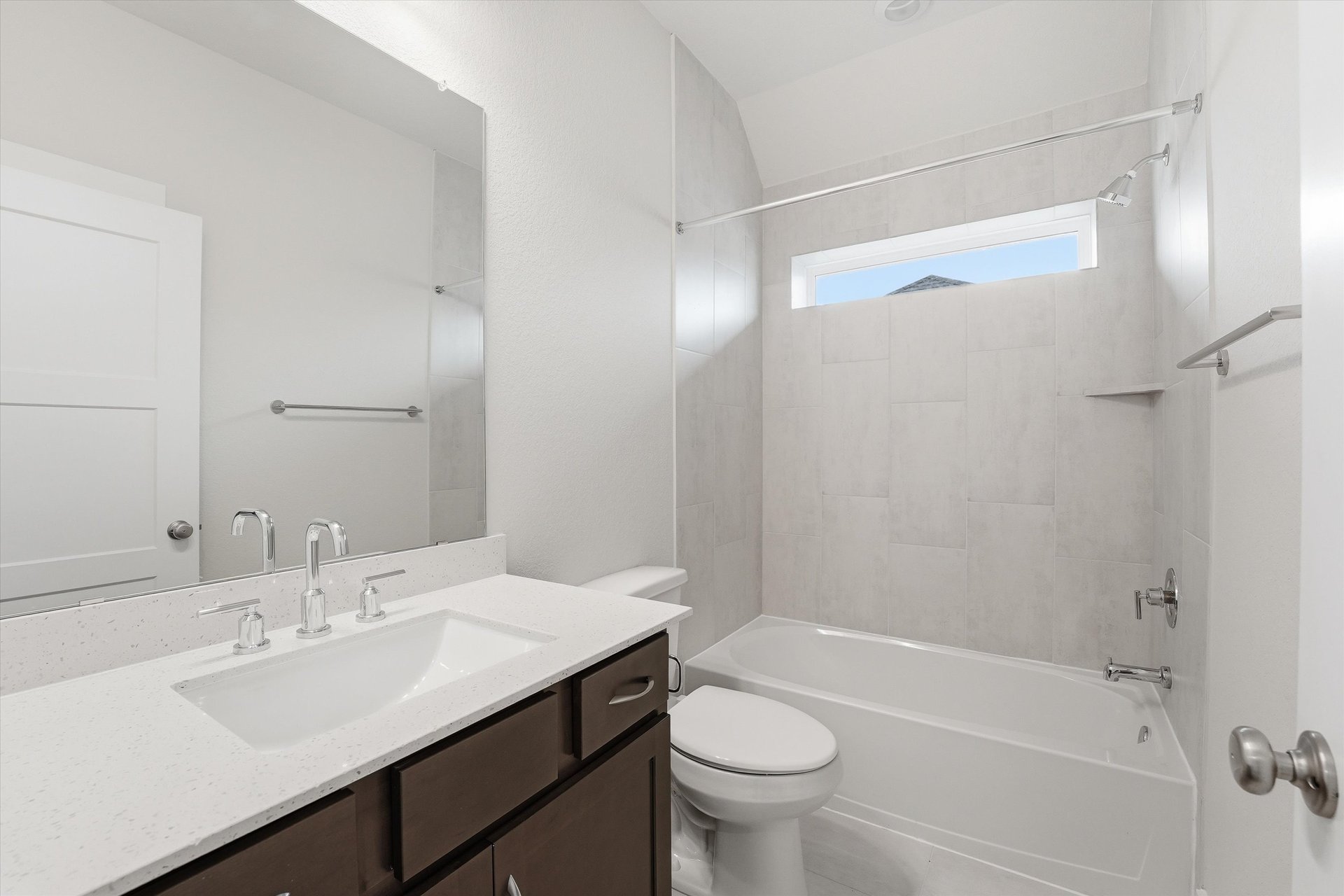 guest bathroom with soaking tub