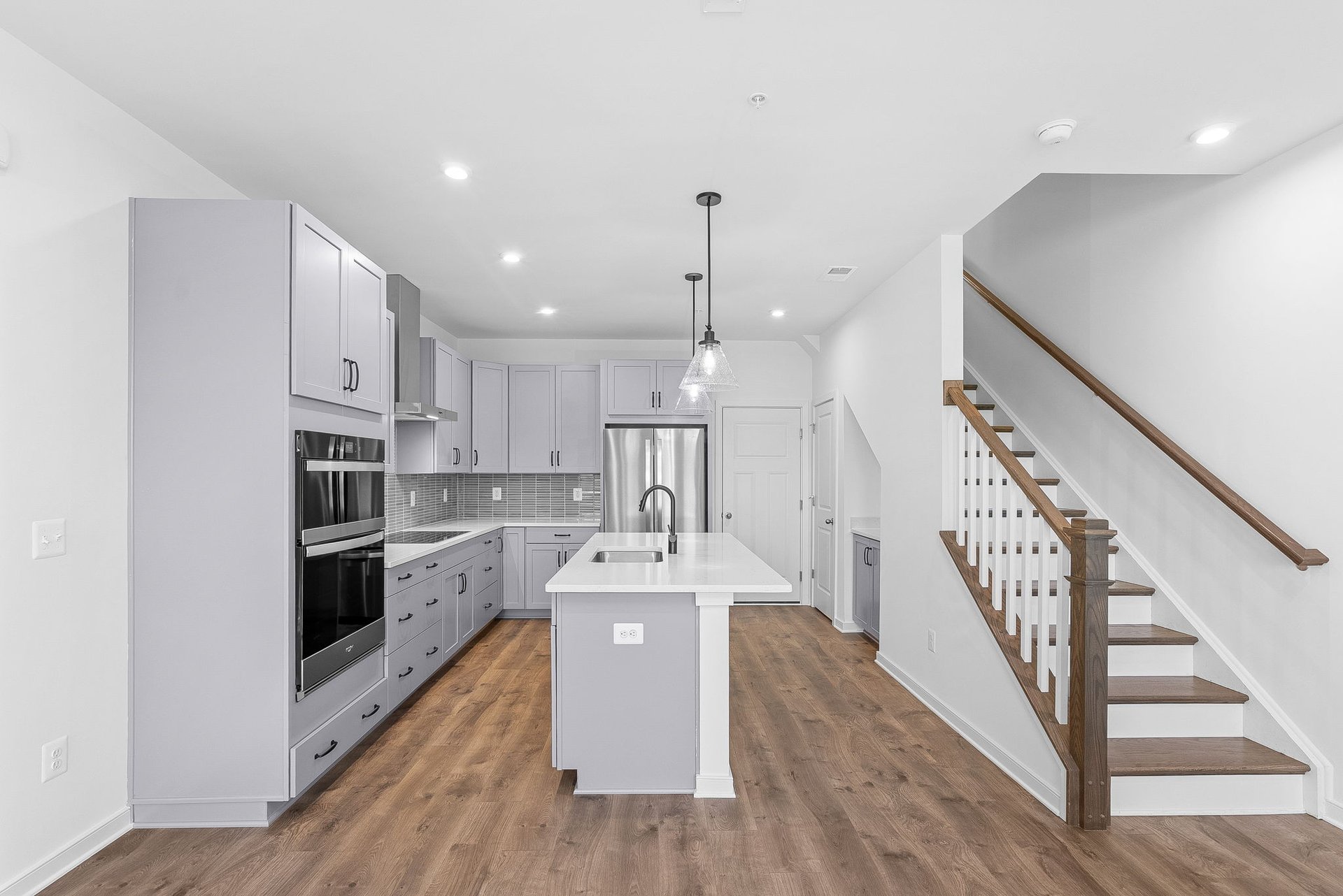 kitchen with stainless steel appliances