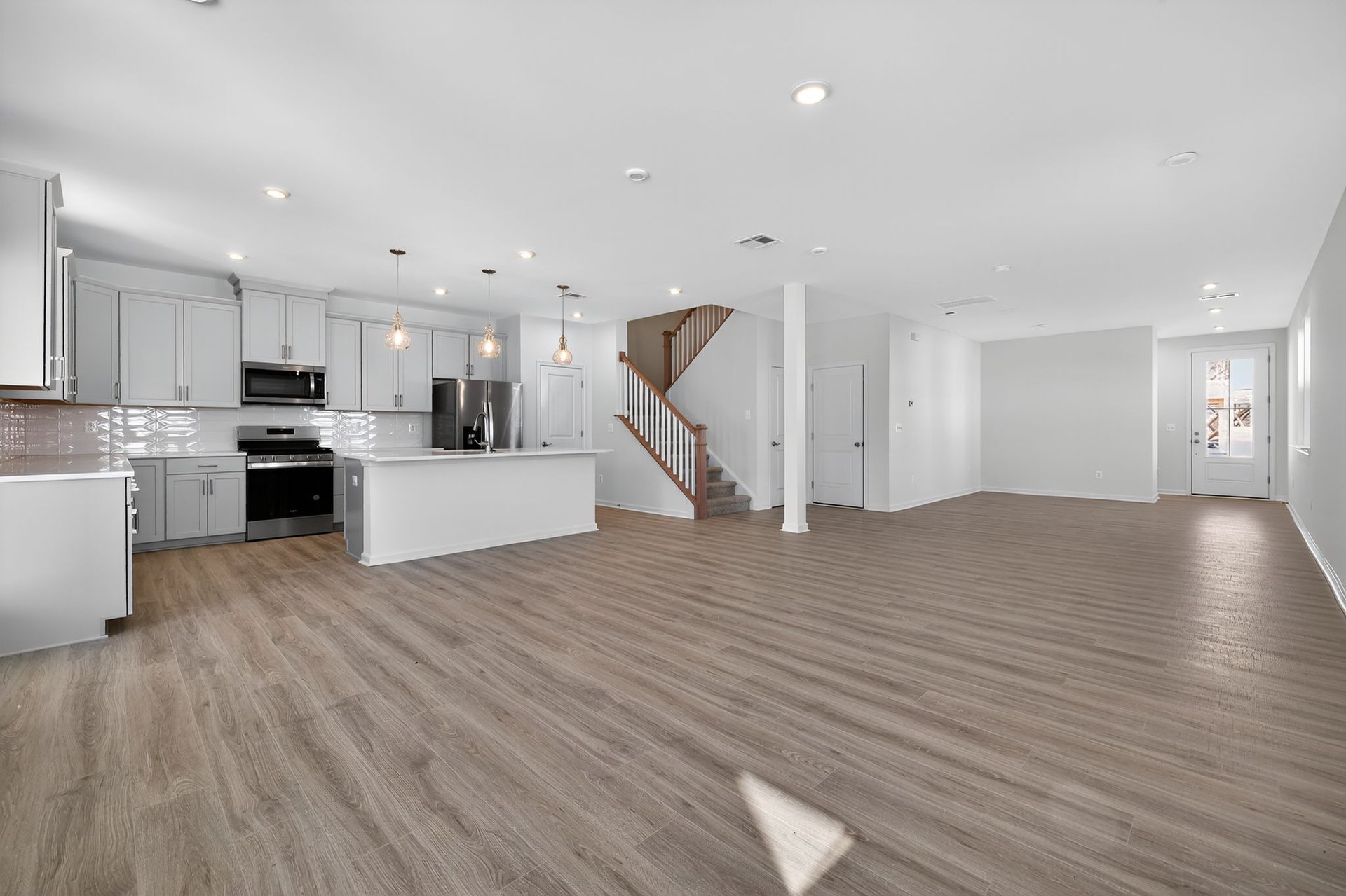 open floorplan connects all of the rooms seamlessly