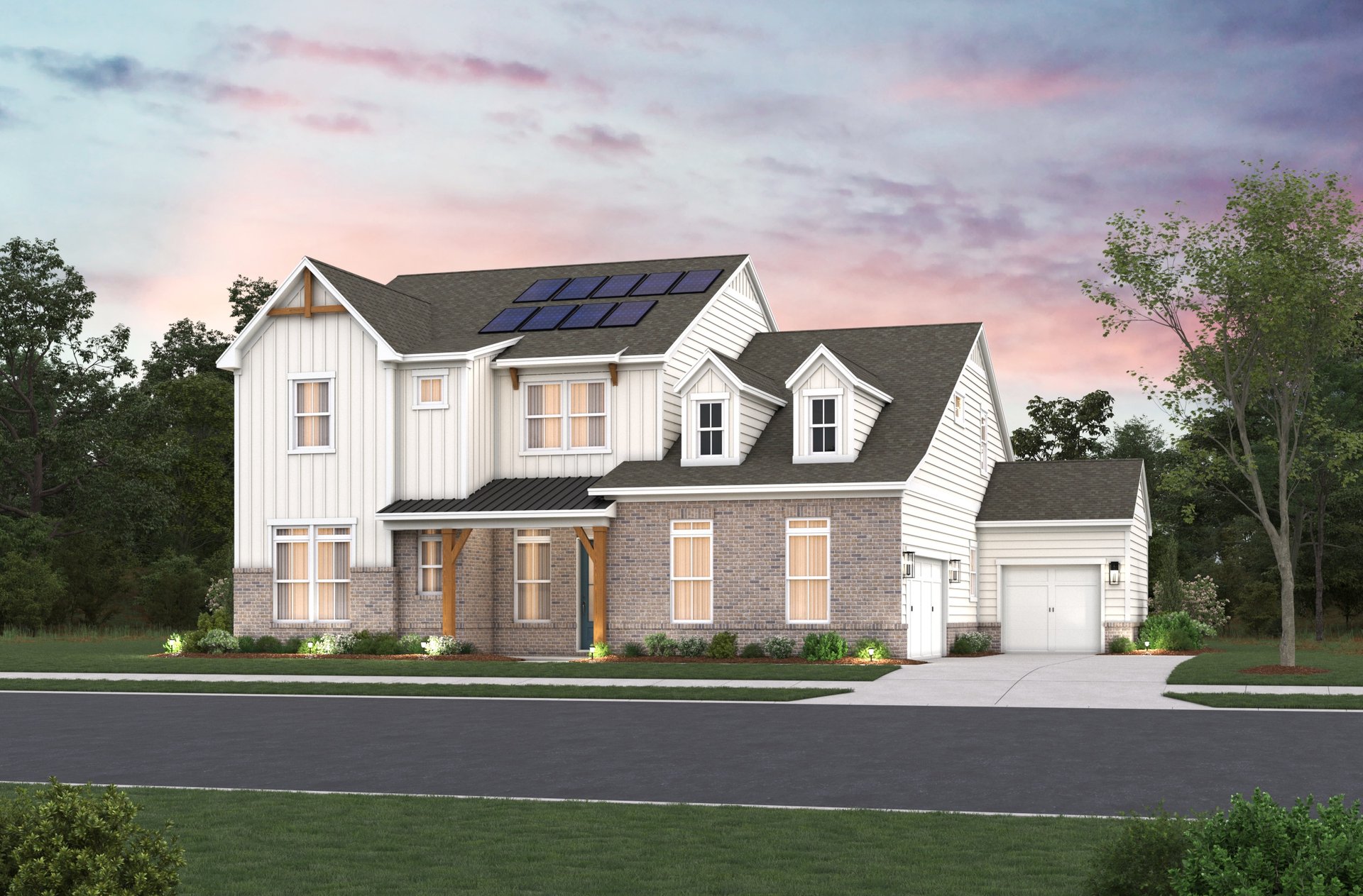 rendering of 2-story home