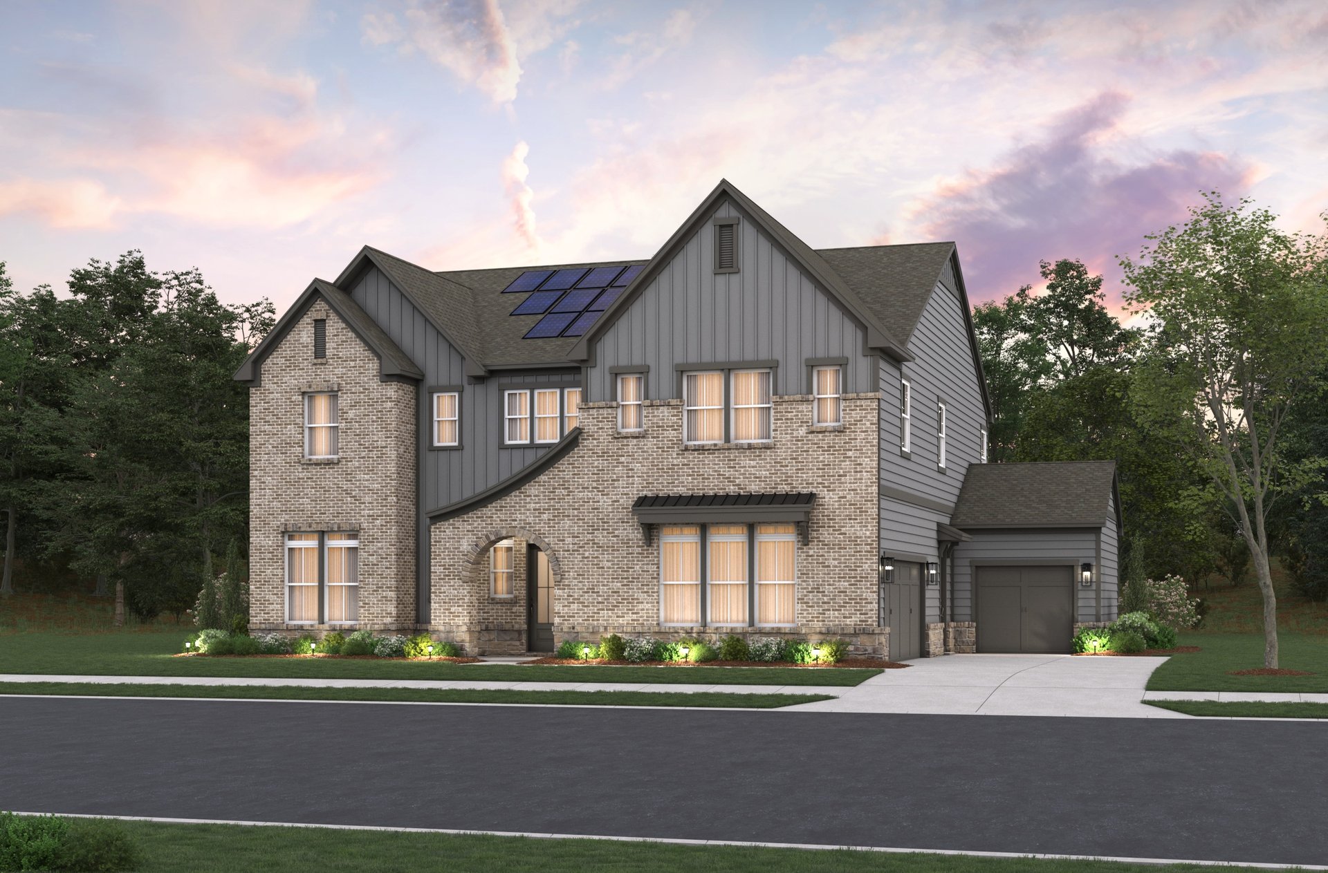 rendering of 2-story home