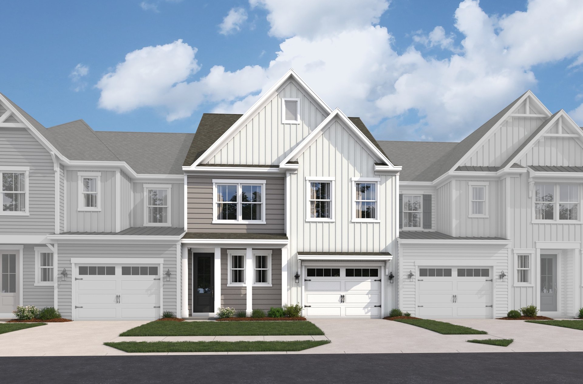 1-car garage villa exterior