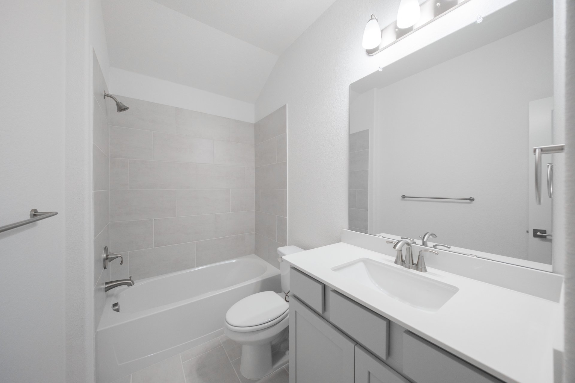 guest bathroom with soaking tub