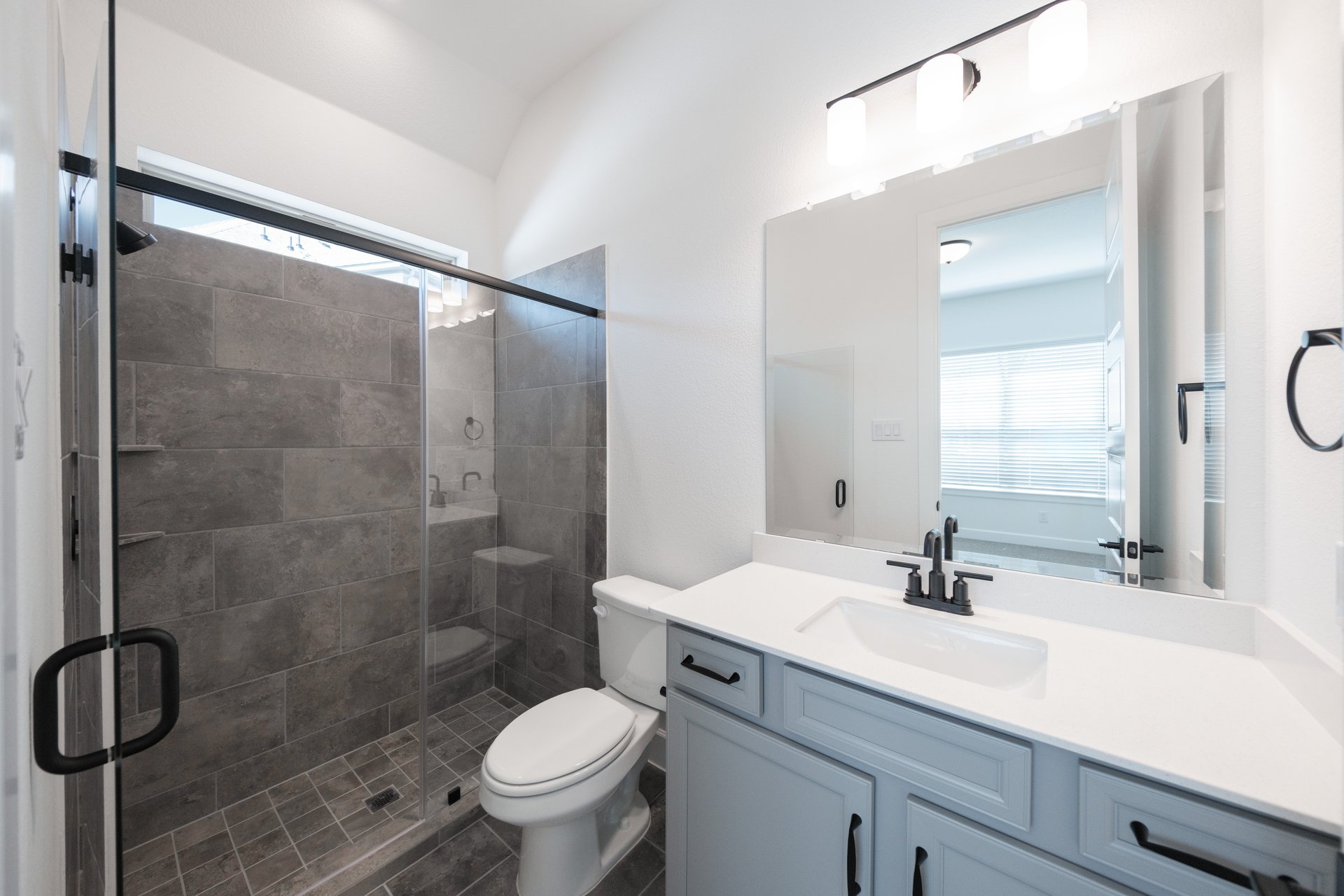 guest bathroom with shower