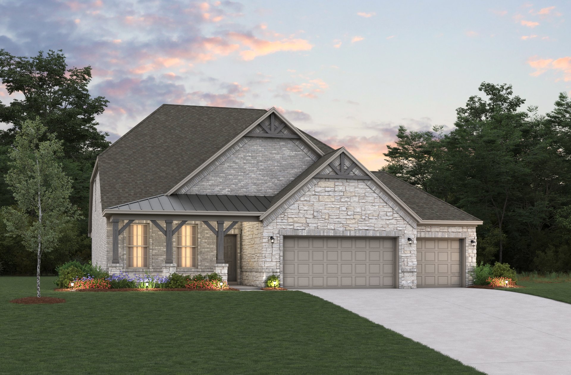 exterior of home with brick