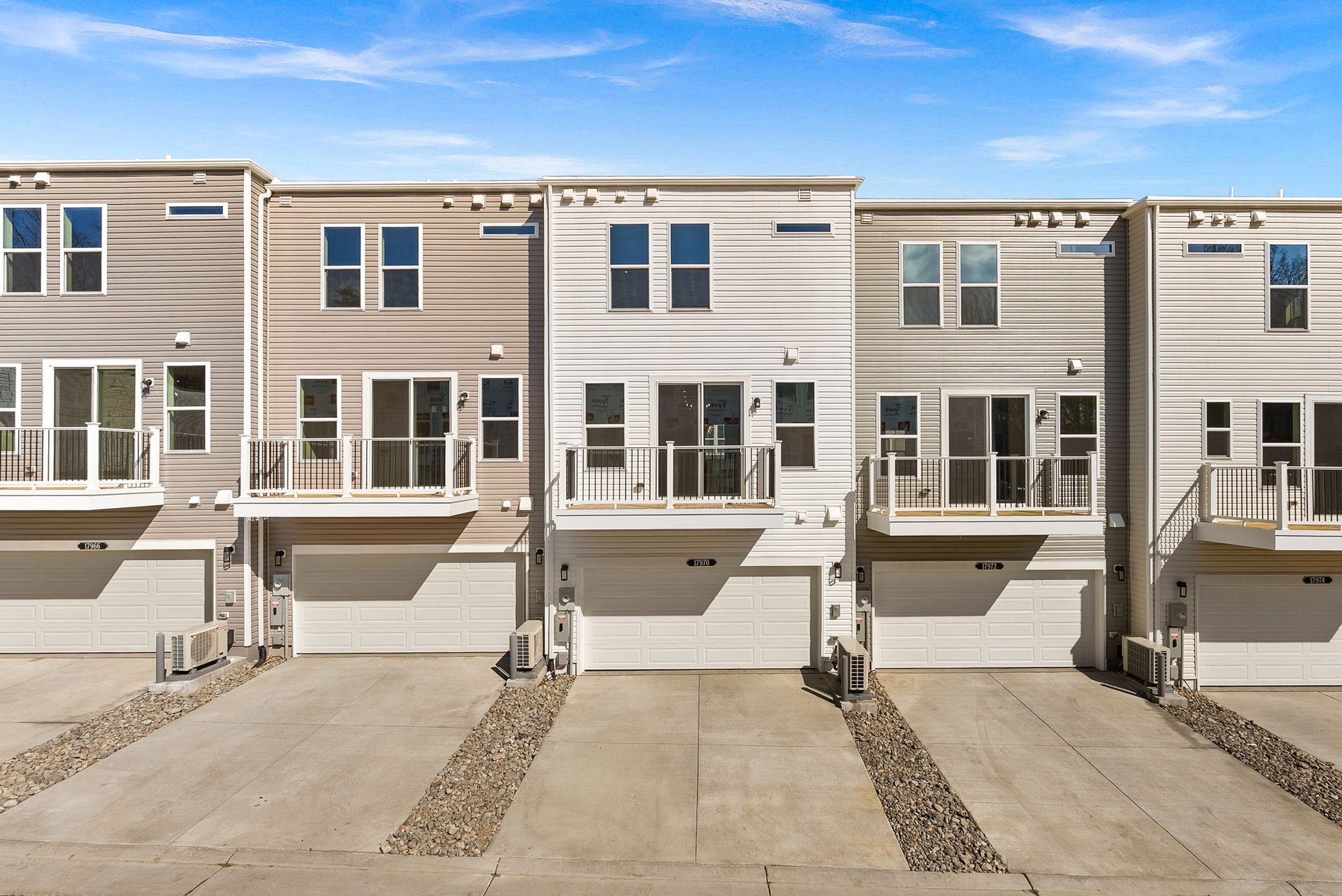 rear exterior of home with a deck