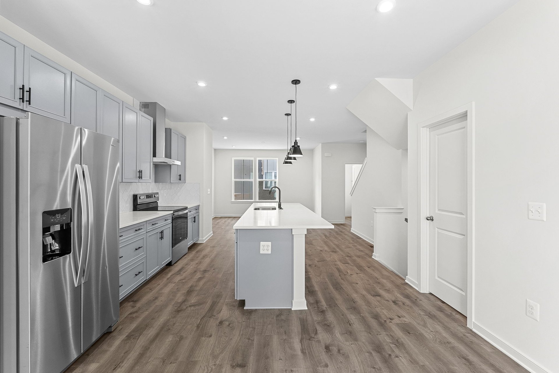 kitchen with stainless steel appliances
