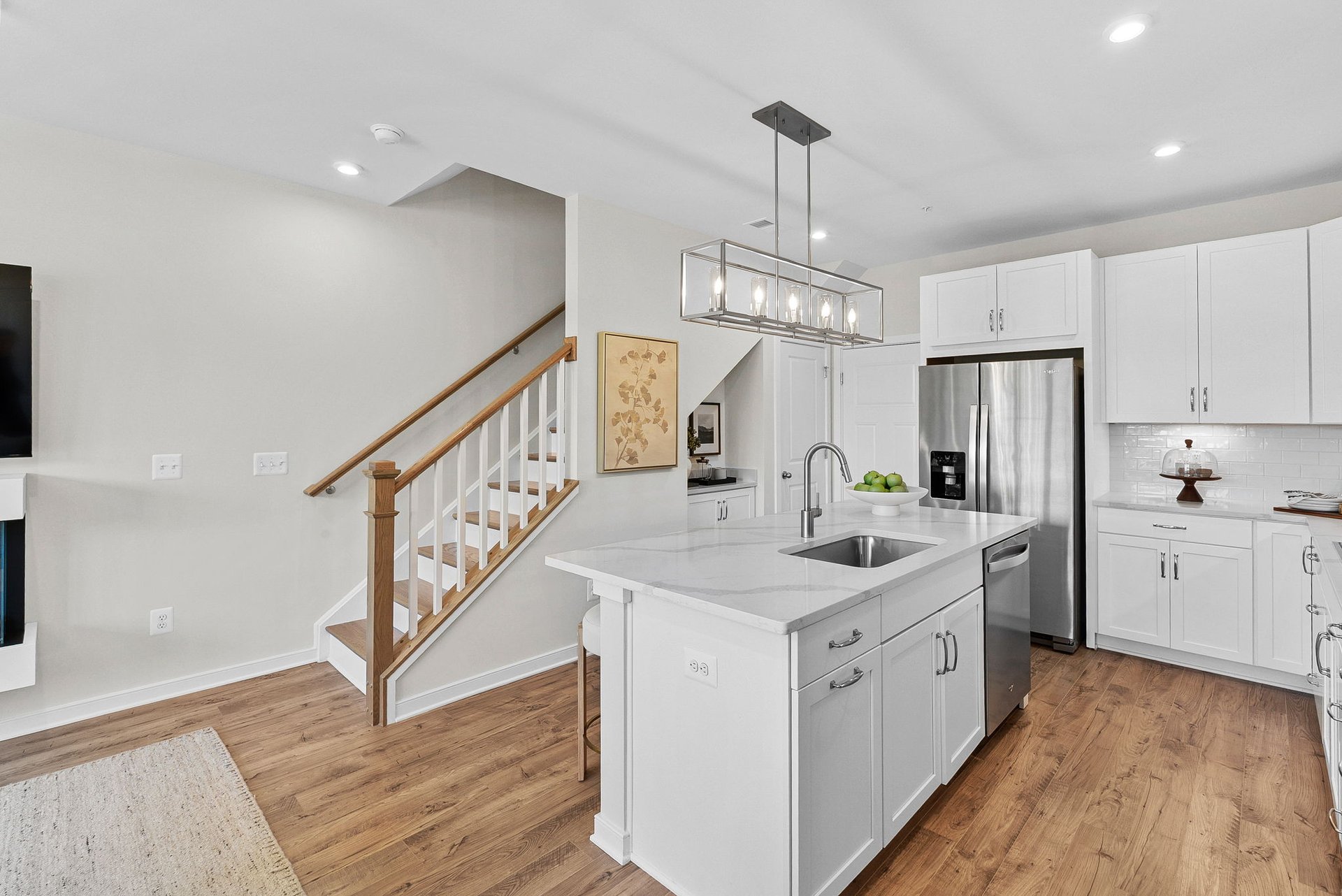 kitchen with stainless steel appliances