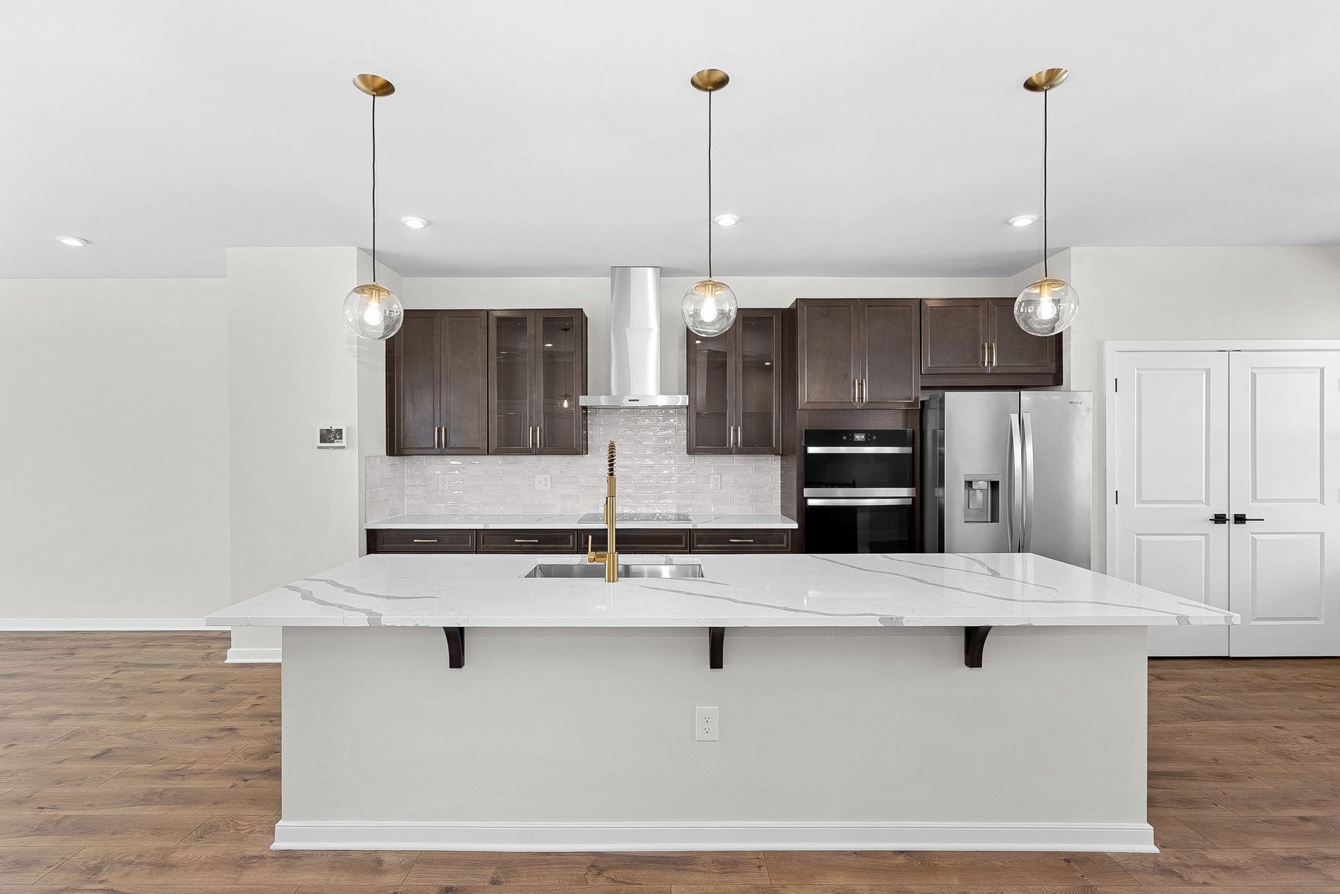 kitchen with view of the stainless-steel appliances
