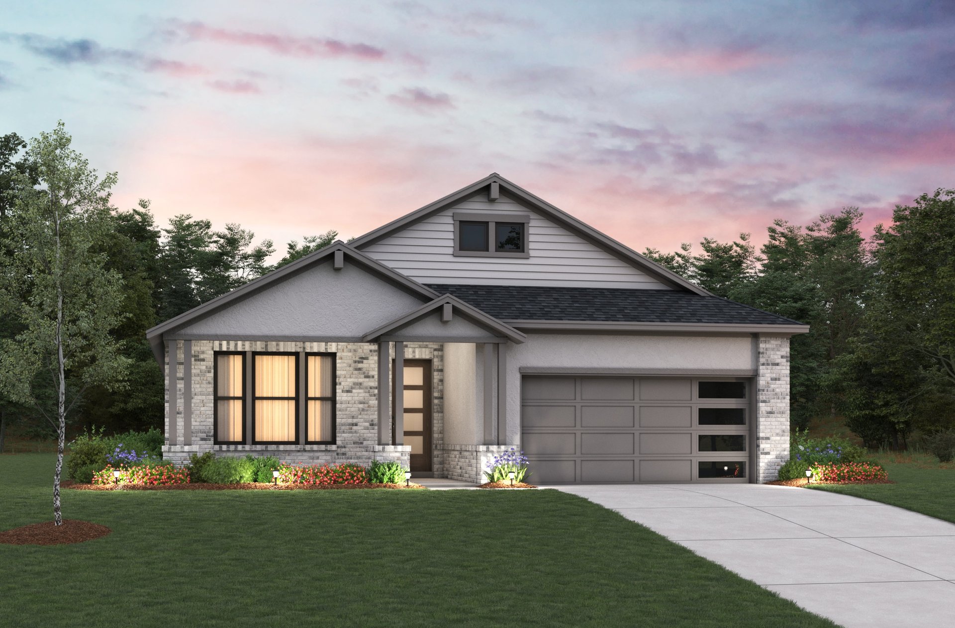 Mid-Century L Elevation