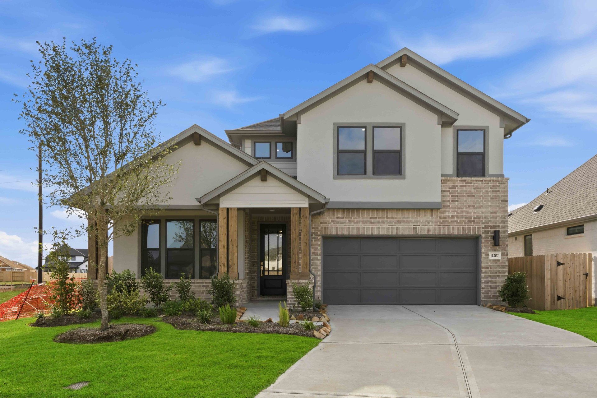 Summerfield Mid-Century Elevation