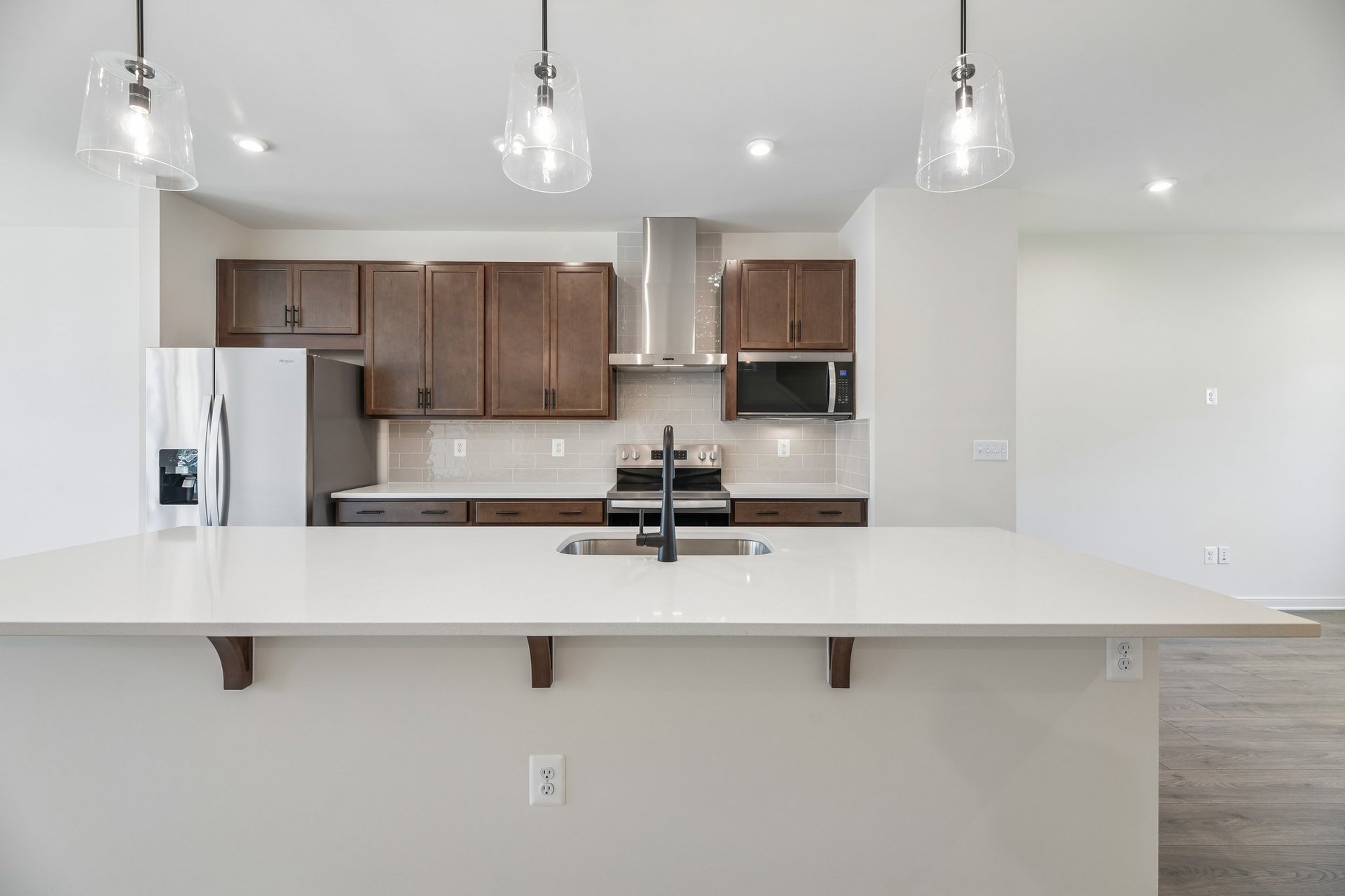 kitchen with stainless steel appliances