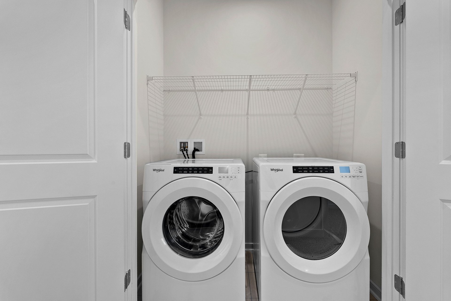 laundry area with a washer and dryer