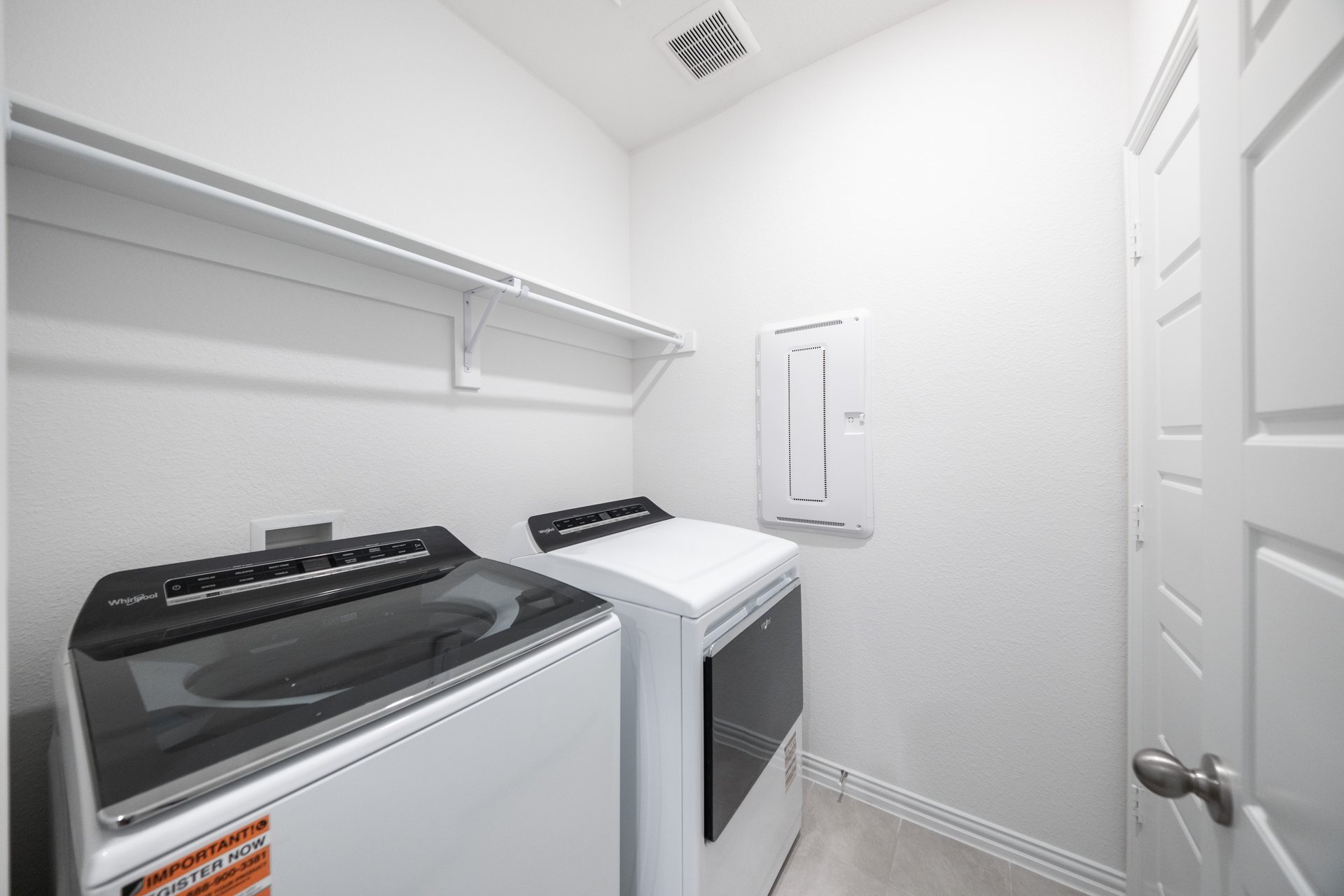 laundry room with washer and dryer