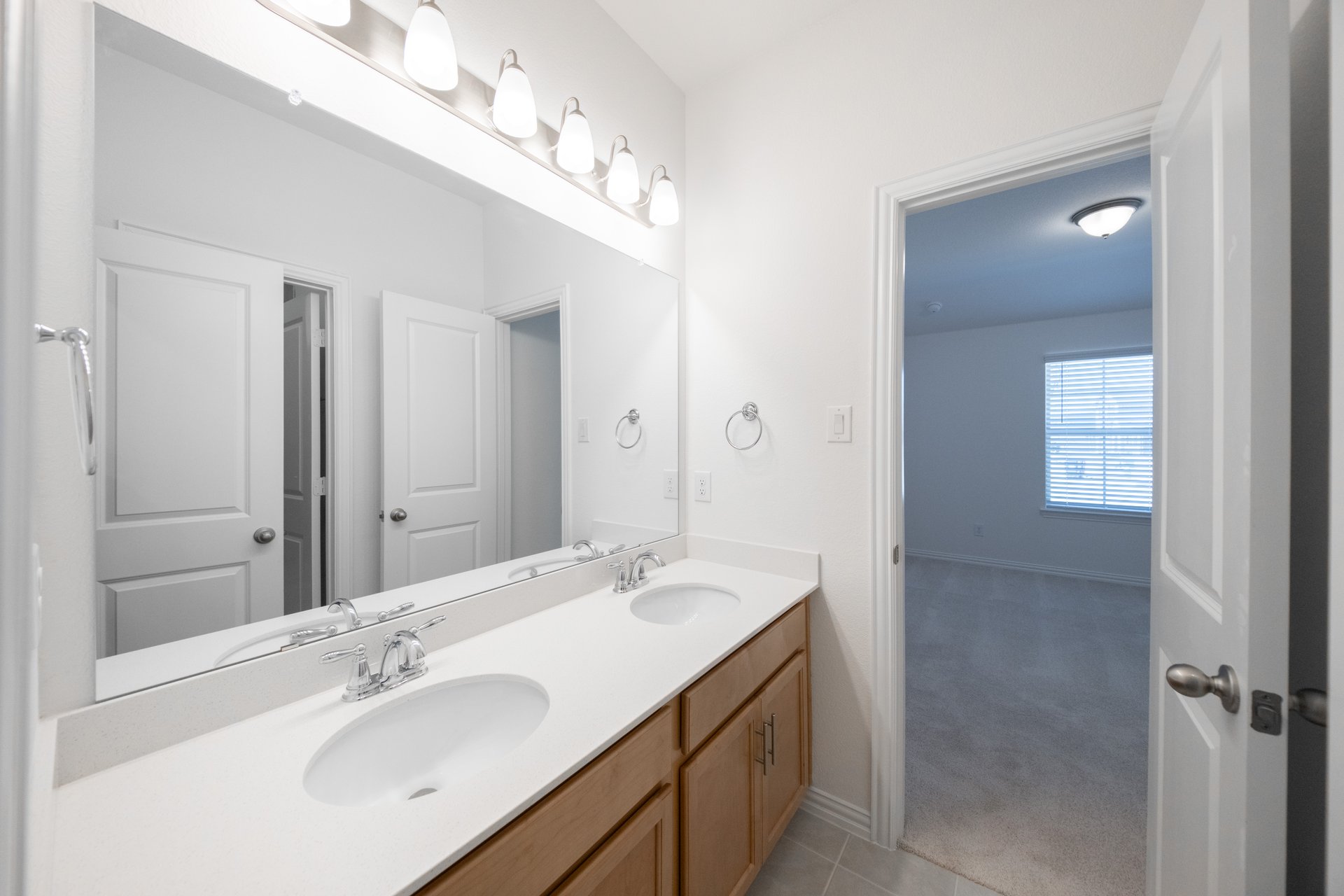 guest bathroom with soaking tub