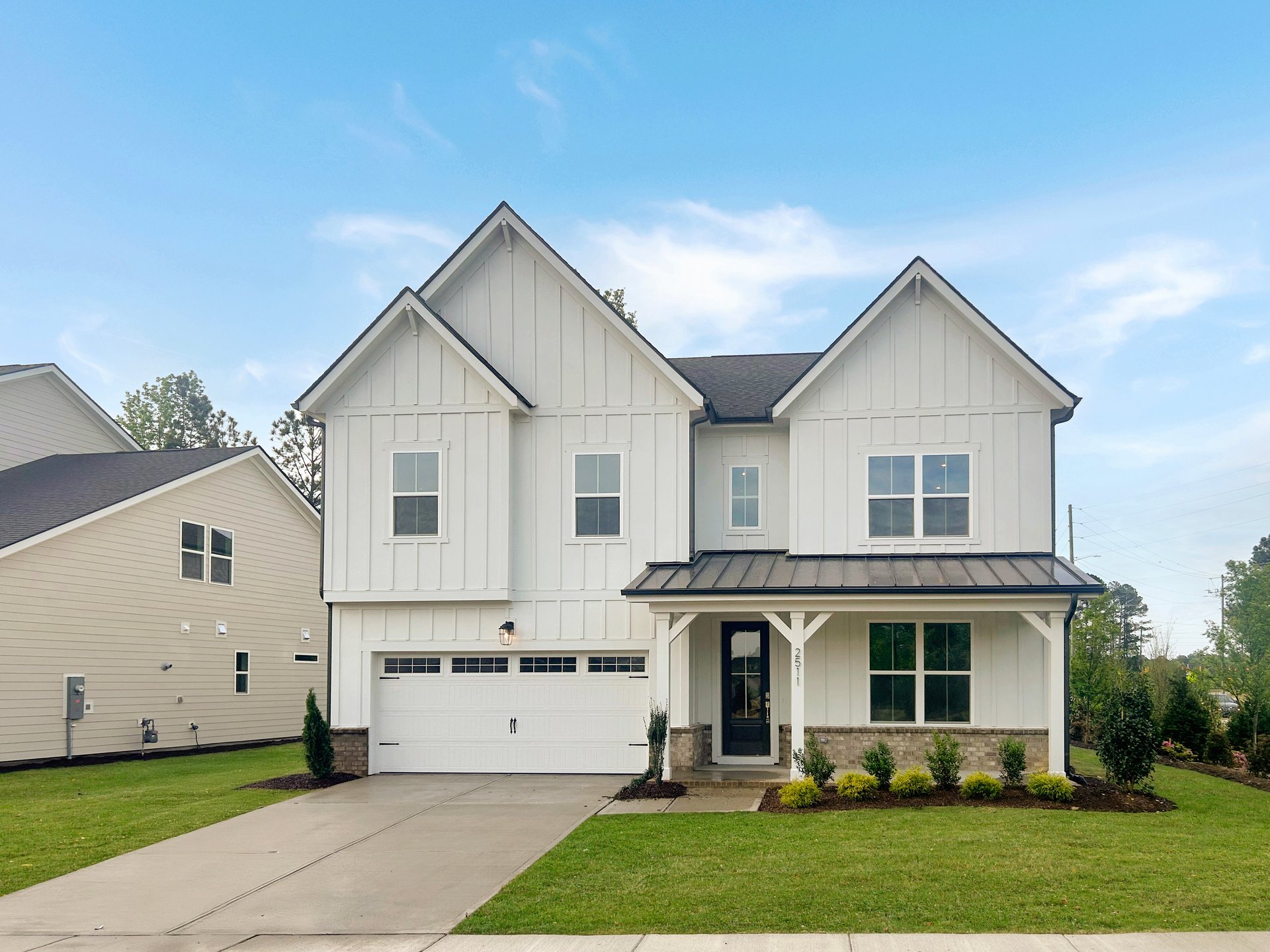 two-story single-family home exterior