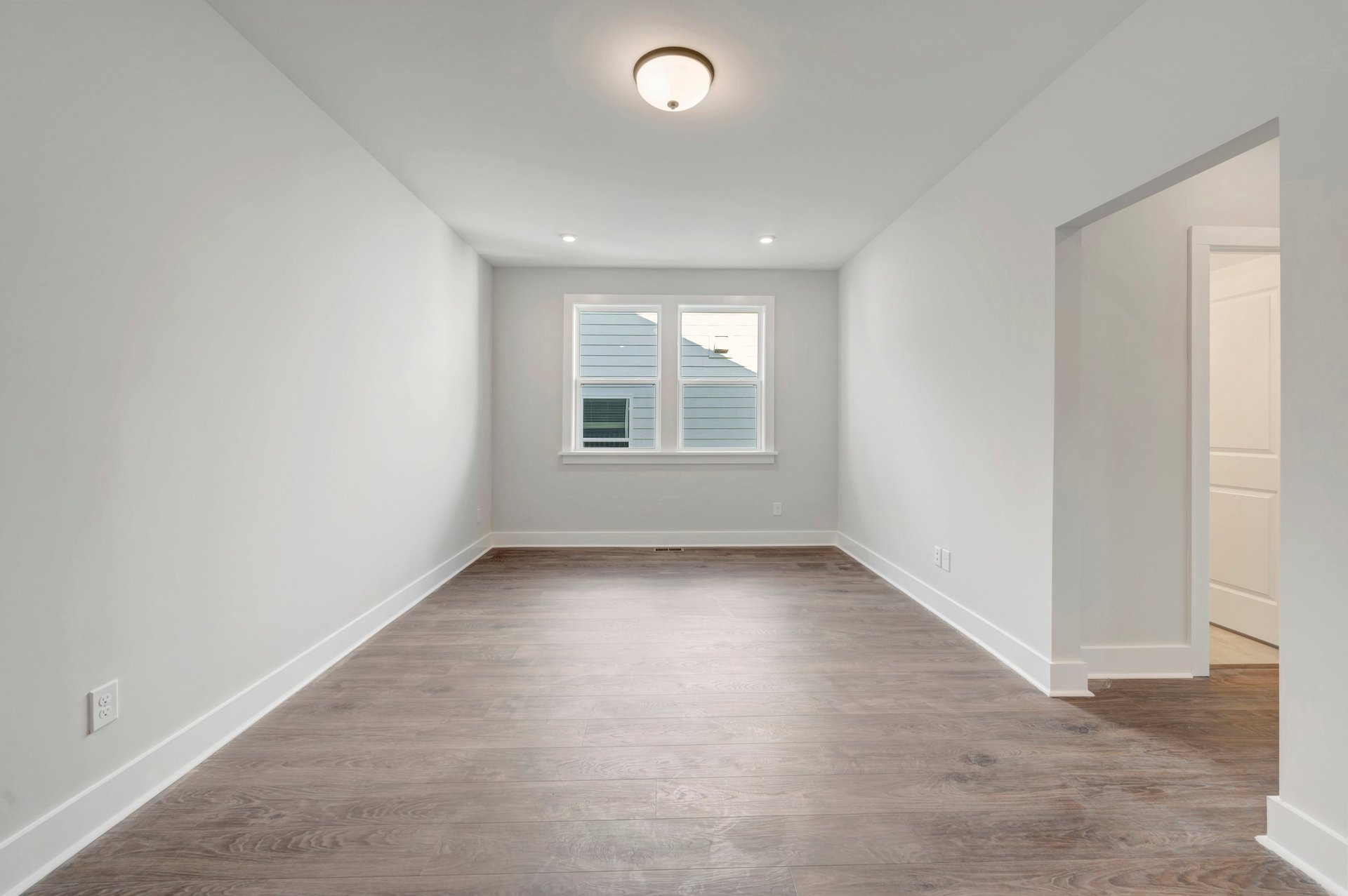loft with two windows