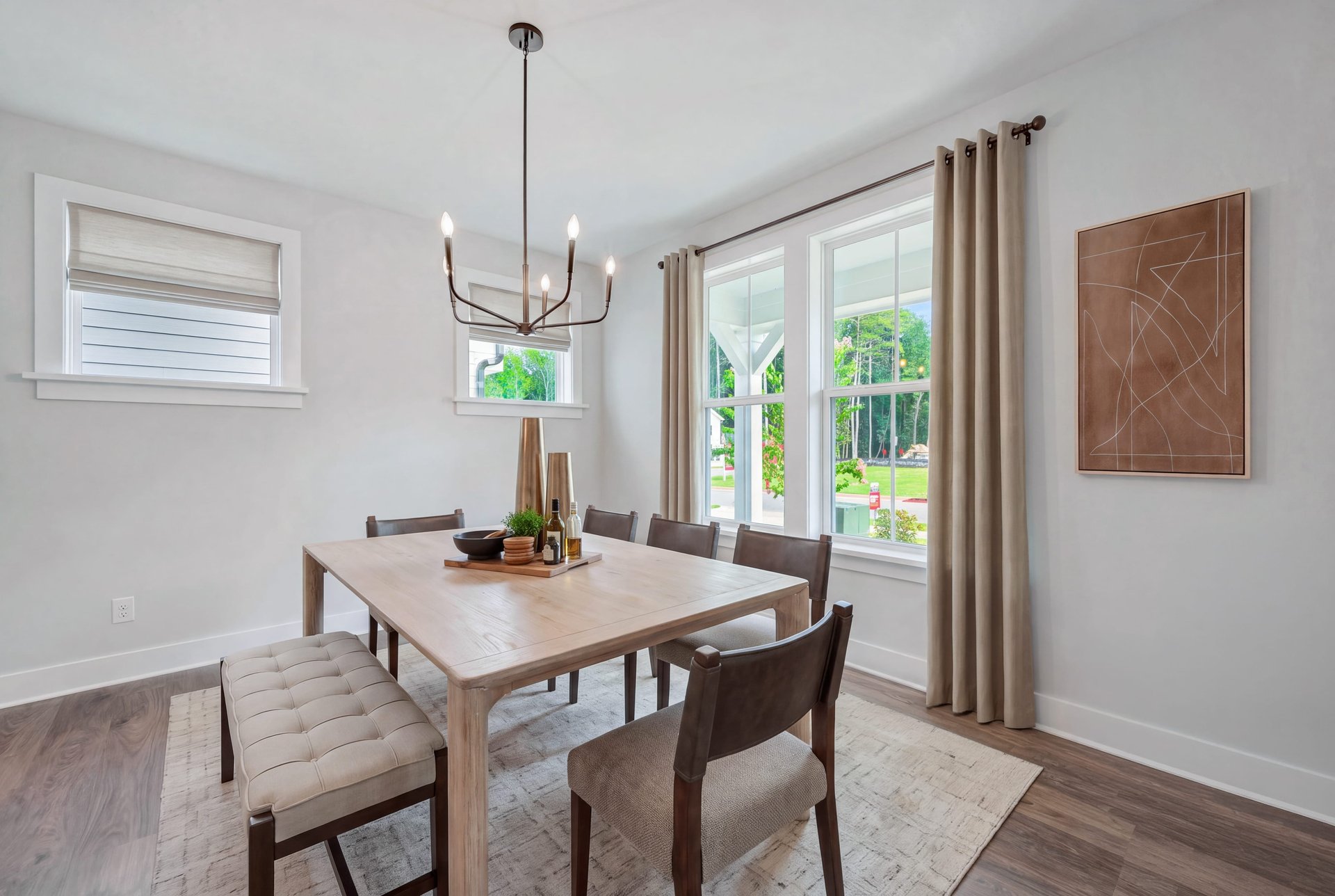 dining room with a dining room table