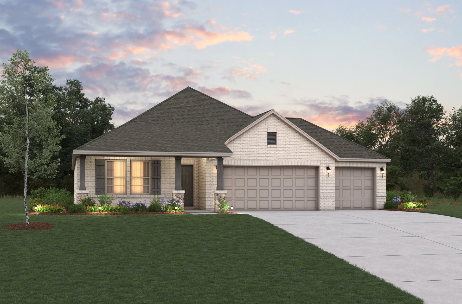 exterior of home with front porch