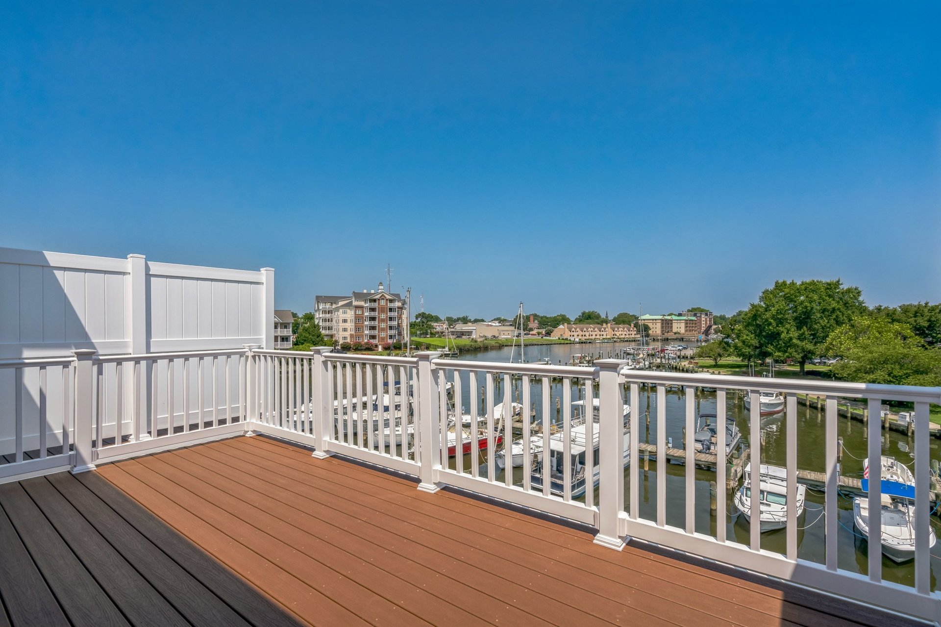 rooftop deck off of the primary suite