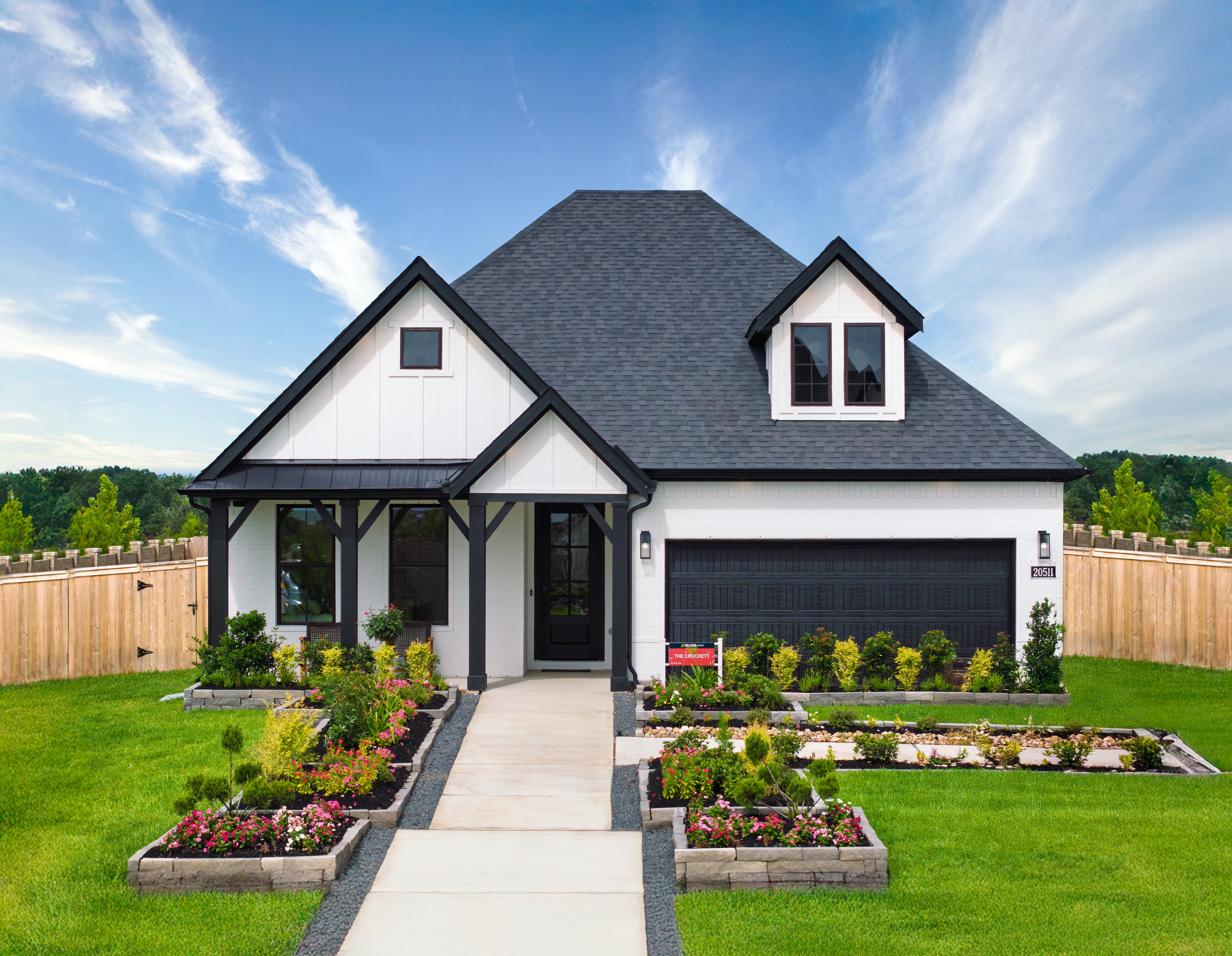 Crockett Farmhouse Elevation