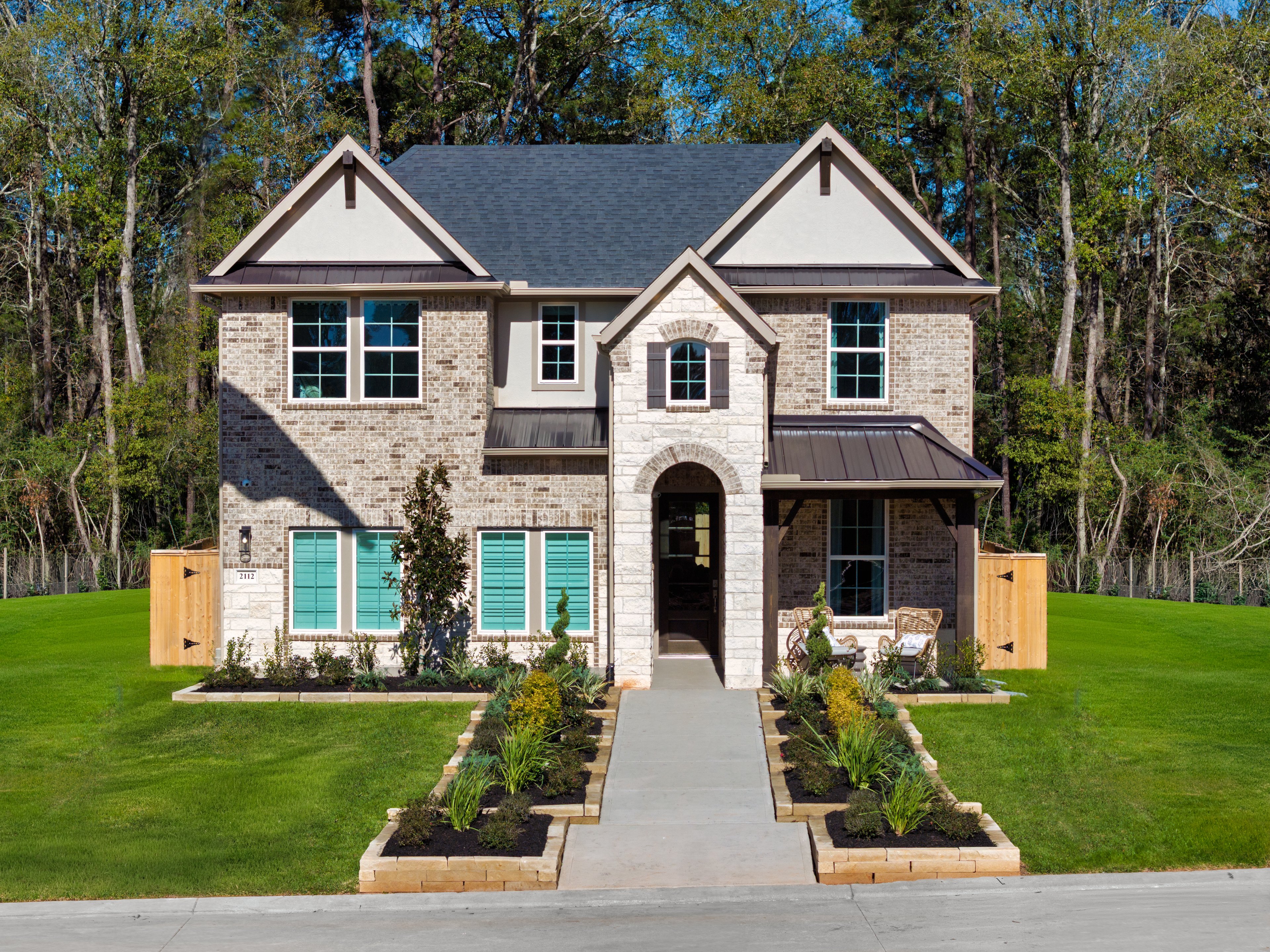 Meridian French Country Elevation