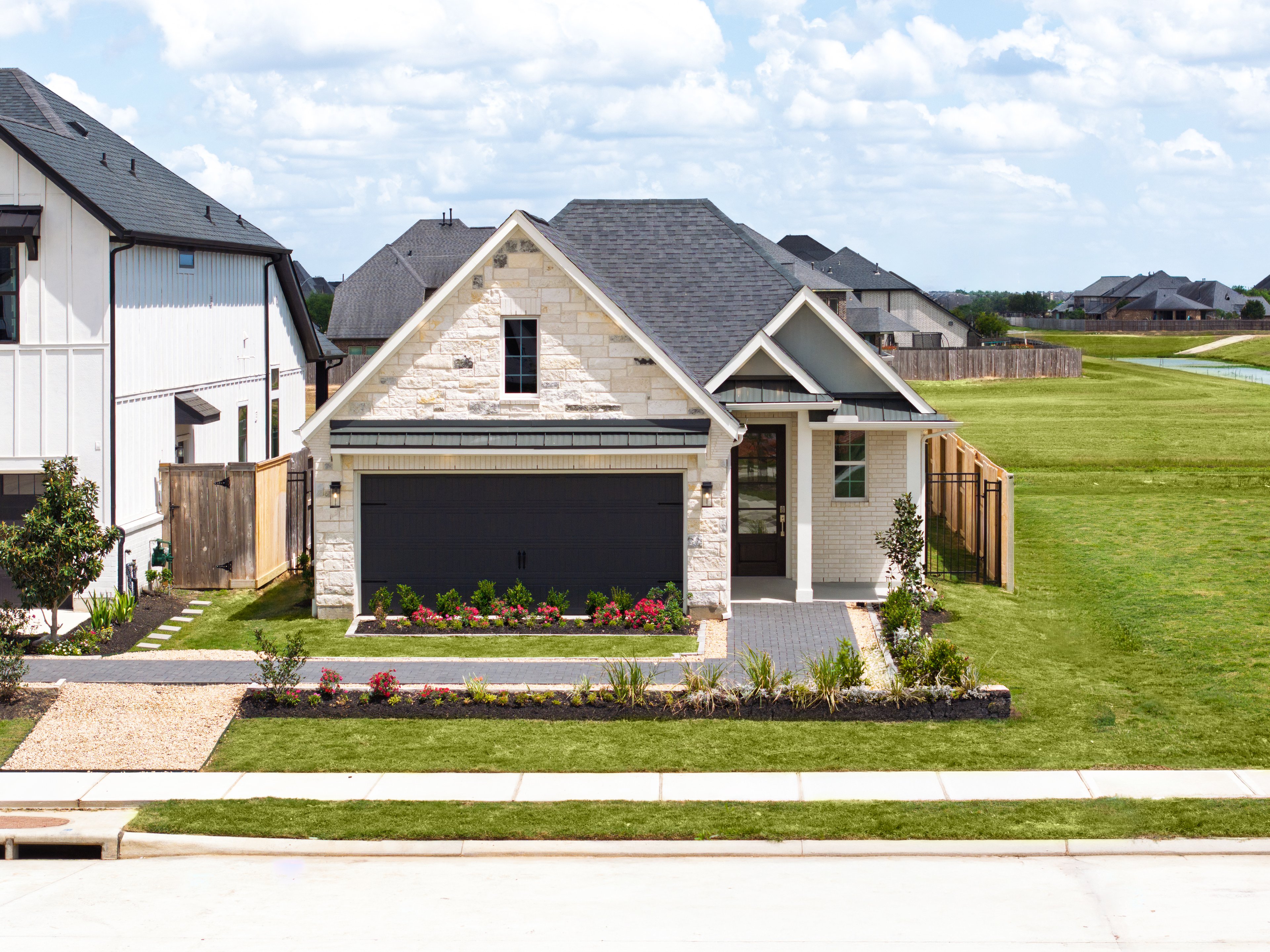Cambridge French Country Elevation