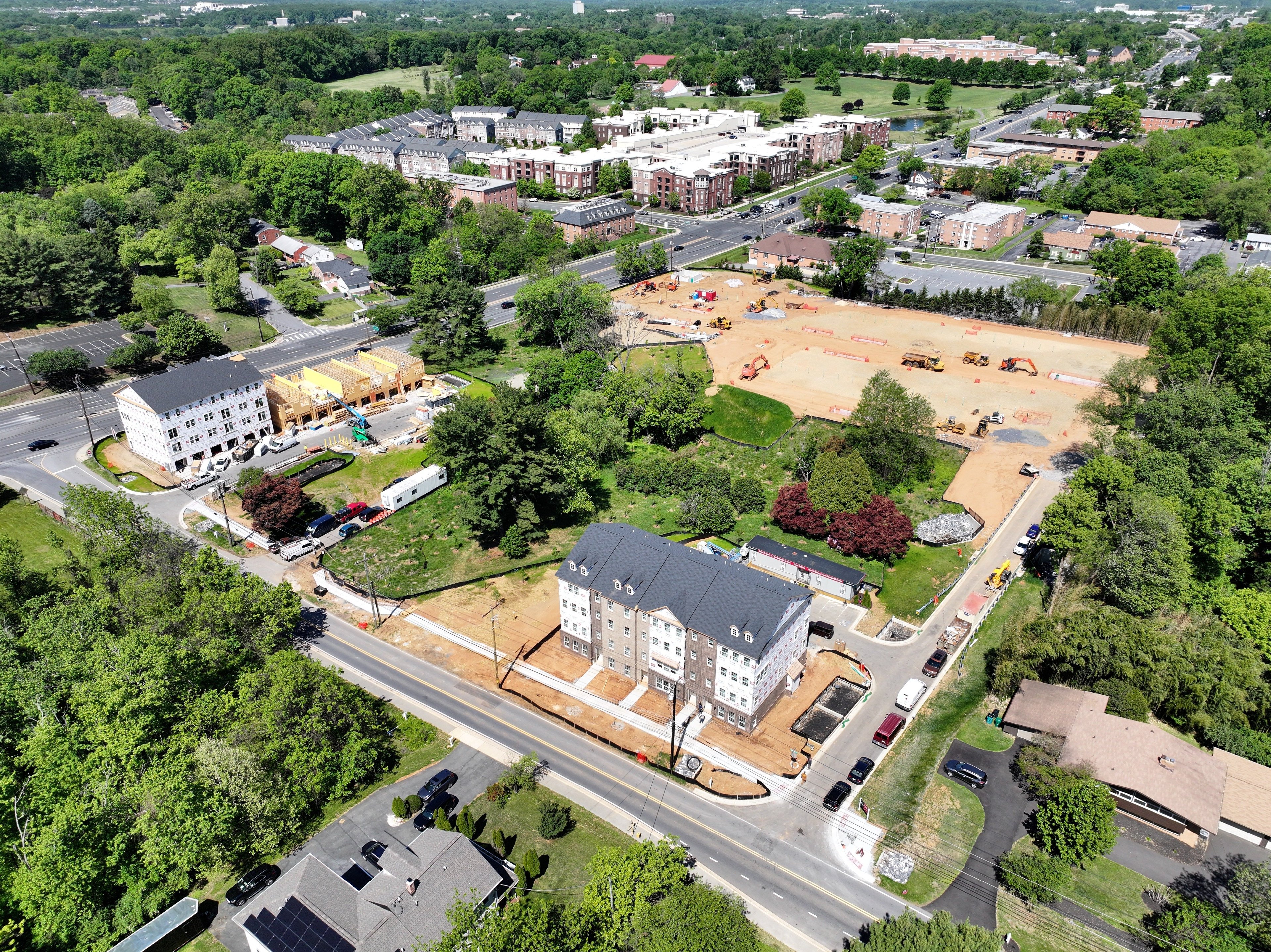 Aerial View of One Central