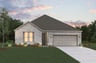 home exterior with brick and landscaping
