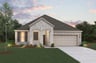 one-story home with brick and stone exterior