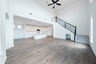 open great room with hardwood flooring