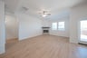 open great room with hardwood flooring