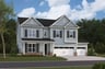 two-story single-family home with 3-car garage