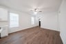 open great room with hardwood flooring