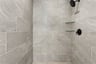 large shower in the primary bath