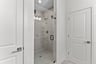 walk-in shower in the primary bath