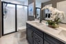 primary bath with a large shower