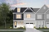2-story, 1-car garage exterior