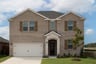home exterior with brick and stone 