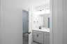 guest bathroom with tub